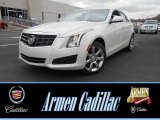 2014 White Diamond Tricoat Cadillac ATS 2.0L Turbo AWD #92497601