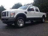 2008 Oxford White Ford F250 Super Duty FX4 Crew Cab 4x4 #92522389