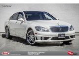 2009 Arctic White Mercedes-Benz S 63 AMG Sedan #92522023