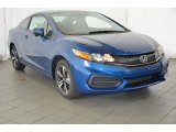 2014 Dyno Blue Pearl Honda Civic EX Coupe #92521990