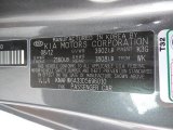 2013 Forte Koup Color Code for Gunmetal Gray - Color Code: K3G