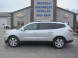 2014 Silver Ice Metallic Chevrolet Traverse LTZ AWD #92551338