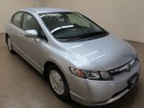 2007 Alabaster Silver Metallic Honda Civic Hybrid Sedan #92550805