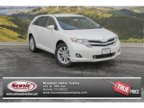 Blizzard White Pearl Toyota Venza in 2014