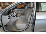 2014 Mercedes-Benz S 550 4MATIC Sedan Crystal Grey/Seashell Grey Interior