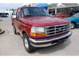 1995 Ford Bronco Electric Current Red Pearl