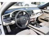 2013 BMW 7 Series 750Li xDrive Sedan Individual Platinum/Black Interior