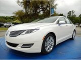 White Platinum Lincoln MKZ in 2014