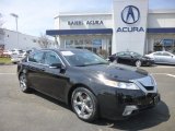 Crystal Black Pearl Acura TL in 2011