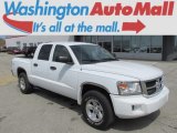 2008 Bright White Dodge Dakota SLT Crew Cab 4x4 #92590645