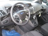 2014 Ford Transit Connect XLT Wagon Charcoal Black Interior