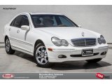 2001 Glacier White Mercedes-Benz C 320 Sedan #92688444