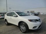 2014 Moonlight White Nissan Rogue SL AWD #92688736