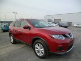 2014 Cayenne Red Nissan Rogue SV AWD #92688734