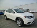 2014 Moonlight White Nissan Rogue S AWD #92688733