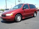 2000 Sunset Red Nissan Quest GLE #9242625