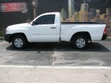 2008 Super White Toyota Tacoma Regular Cab #9234655