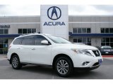 2013 Moonlight White Nissan Pathfinder SV #92718096