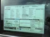 2015 GMC Yukon SLE 4WD Window Sticker