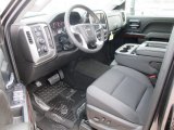 2015 GMC Sierra 3500HD SLE Crew Cab 4x4 Dual Rear Wheel Jet Black Interior