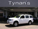 2008 Avalanche White Nissan Pathfinder S 4x4 #9236534