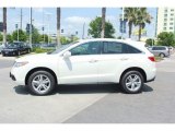 White Diamond Pearl Acura RDX in 2015