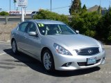 2012 Liquid Platinum Infiniti G 37 Journey Sedan #92747018