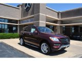 2014 Cinnabar Red Metallic Mercedes-Benz ML 350 4Matic #92747260