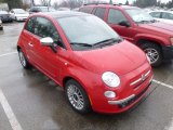 2012 Rosso Brillante (Red) Fiat 500 Lounge #92747475