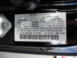 2011 MX-5 Miata Color Code for Brilliant Black - Color Code: A3F