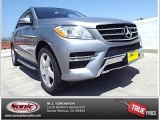 2014 Paladium Silver Metallic Mercedes-Benz ML 350 #92747118