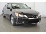 2014 Crystal Black Pearl Honda Accord LX Sedan #92746944