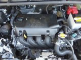 2014 Toyota Yaris L 3 Door 1.5 Liter DOHC 16-Valve VVT-i 4 Cylinder Engine