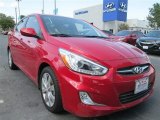 2014 Boston Red Hyundai Accent GLS 4 Door #92789231