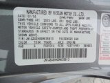 2014 370Z Color Code for Gun Metallic - Color Code: KAD