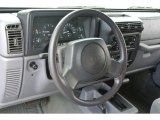 1997 Jeep Wrangler SE 4x4 Steering Wheel