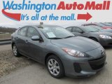 2013 Dolphin Gray Mica Mazda MAZDA3 i SV 4 Door #92789365