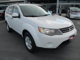 2007 Diamond White Pearl Mitsubishi Outlander LS 4WD #92789628