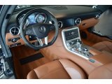 2011 Mercedes-Benz SLS AMG designo Light Brown Natural Woven Interior