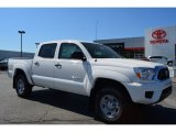 2014 Super White Toyota Tacoma Prerunner Double Cab #92832578