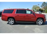 Crystal Red Tintcoat Chevrolet Suburban in 2015