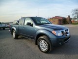 Graphite Blue Nissan Frontier in 2014
