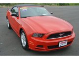 2014 Race Red Ford Mustang V6 Convertible #92876505