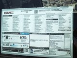 2015 GMC Yukon XL Denali 4WD Window Sticker