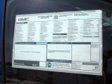 2015 GMC Sierra 2500HD SLE Crew Cab 4x4 Window Sticker