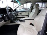 2007 BMW 7 Series 760Li Sedan Cream Beige Interior