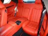 2011 Maserati GranTurismo S Rear Seat