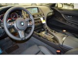 2014 BMW 6 Series 650i Coupe Black Interior
