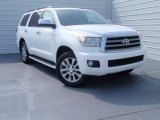 2014 Super White Toyota Sequoia Limited #92939818