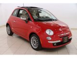 2012 Rosso (Red) Fiat 500 Lounge #92939928